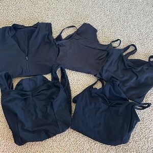 Black Ballet Leotards